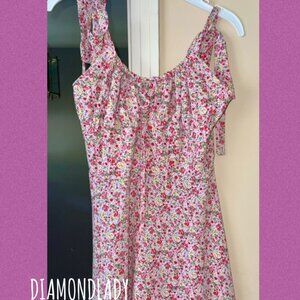 Diamondlady Floral Bustier Dress